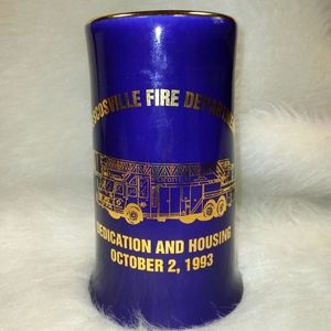 Commemorative Firefighters Stein 1993 made in USA
